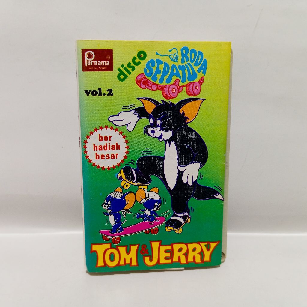 Kaset Disco Sepatu Roda Vol. 2 - Tom & Jerry
