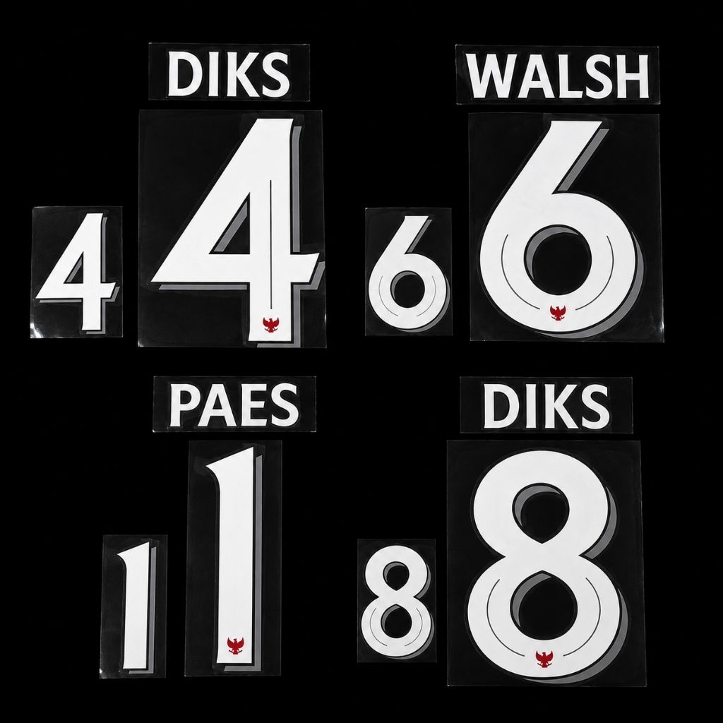 NAMESET ORIGINAL TIMNAS INDONESIA ERSPO