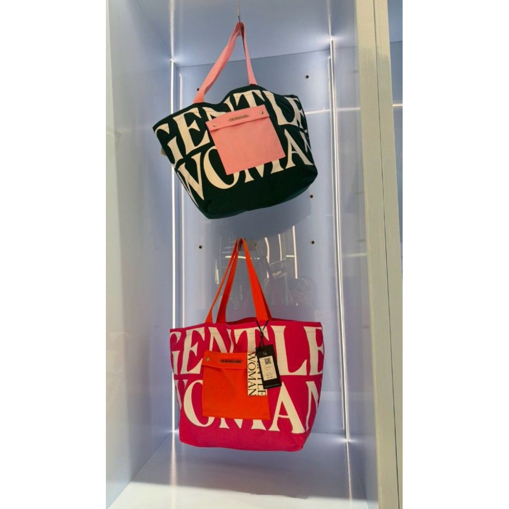 Tas Gentle Women Painted Wall Tote Bag