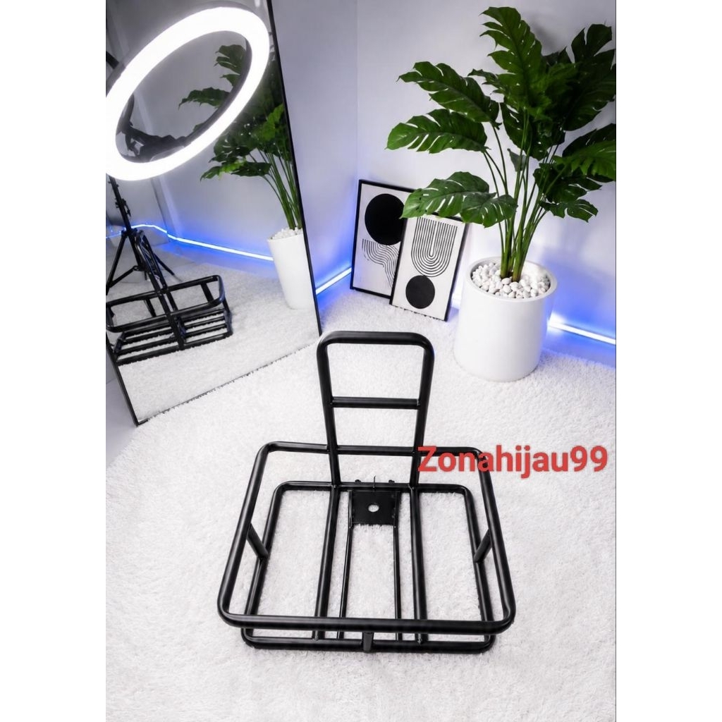 Rak depan sepeda lipat khusus adaptor front blok Rak depan sepeda lipat