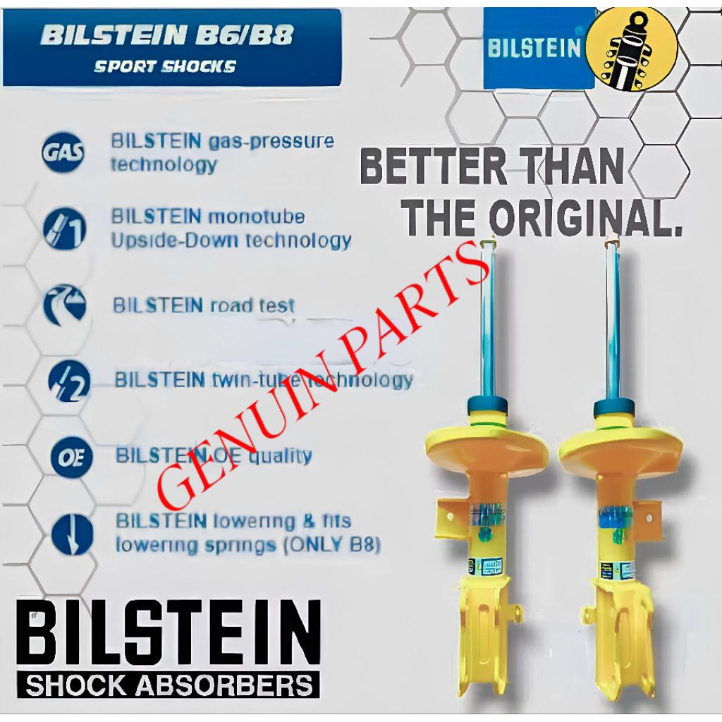 SHOCKBREAKER DEPAN SUZUKI GRAND VITARA BILSTEIN B6