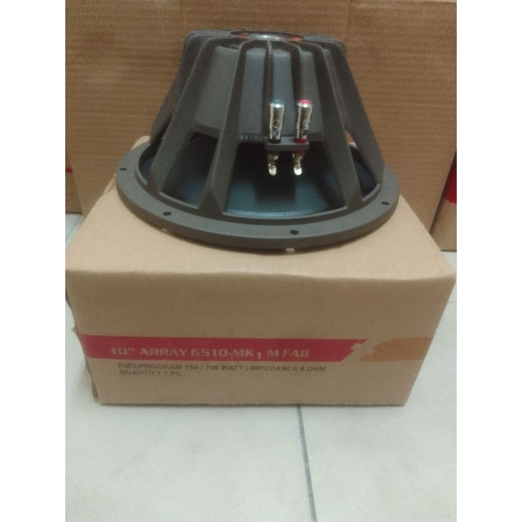 SPEAKER FABULOUS 10" ARRAY 6510 MK1 M FAB NEODIMIUM MAGNET