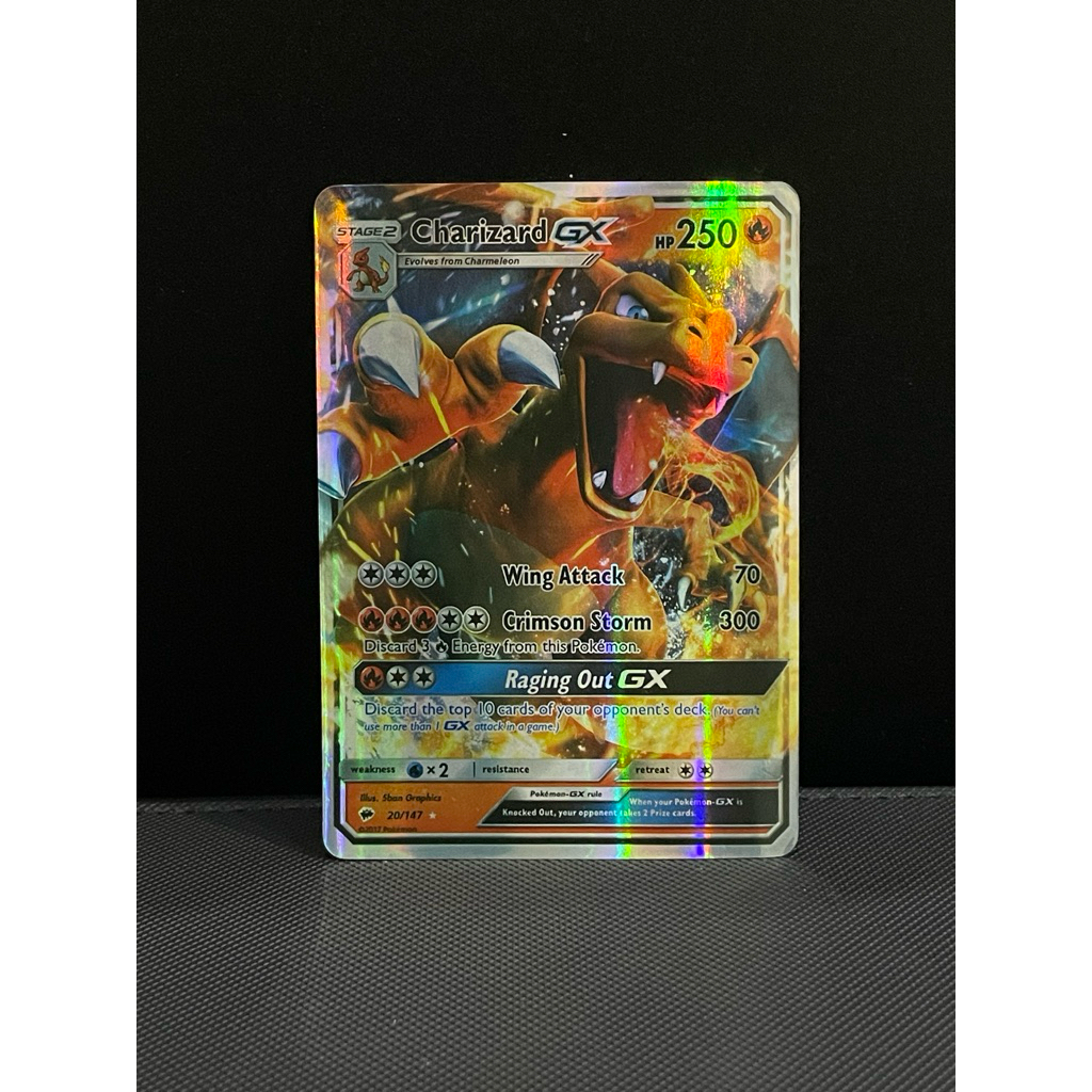 Kartu Pokemon Charizard GX 20/147 English (ENG)