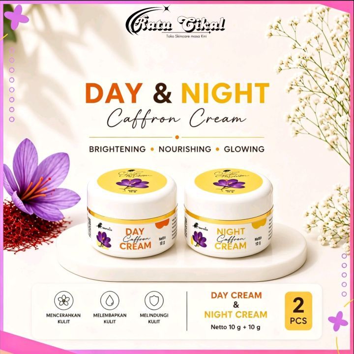 [BPOM] CREAM GLOWING SAFFRON DAY CREAM & NIGHT CREAM