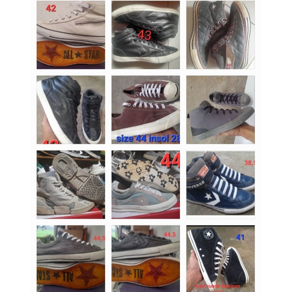 converse  jv pro leather  campur
