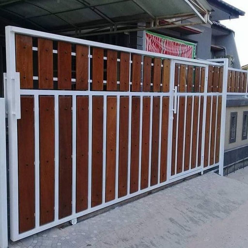 pagar kayu grc