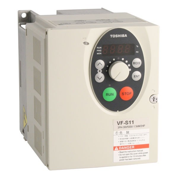 inverter TOSHIBA 0.75kw/1hp 380v VFS11-4007PL-WN(R5) Cikarang