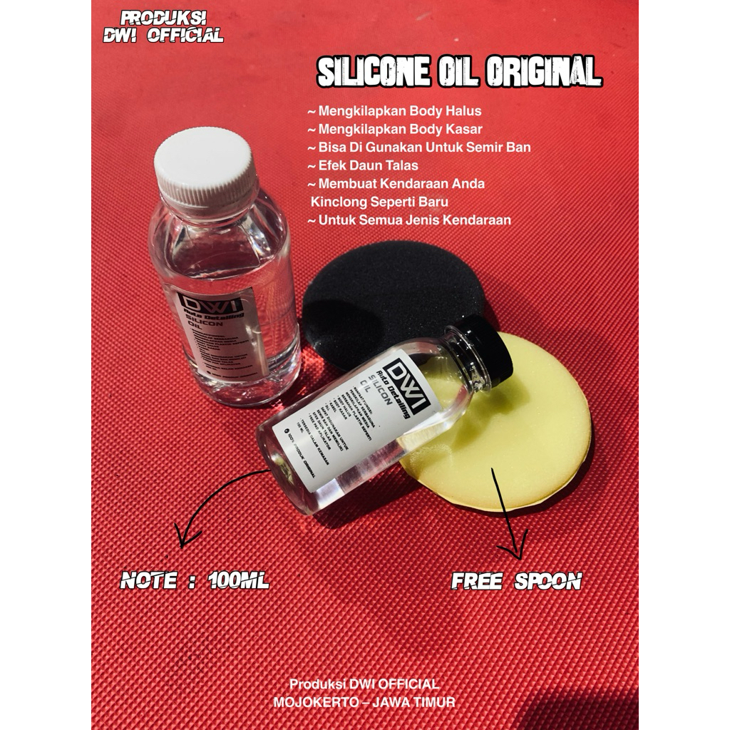 Silicone oil Original Bukan Arbal - isi 100ml
