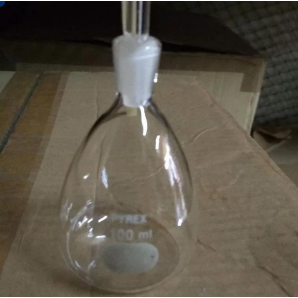 PIKNOMETER KACA RRC 100ML / PIKNOMETER KACA PYREX LOKAL 100ML