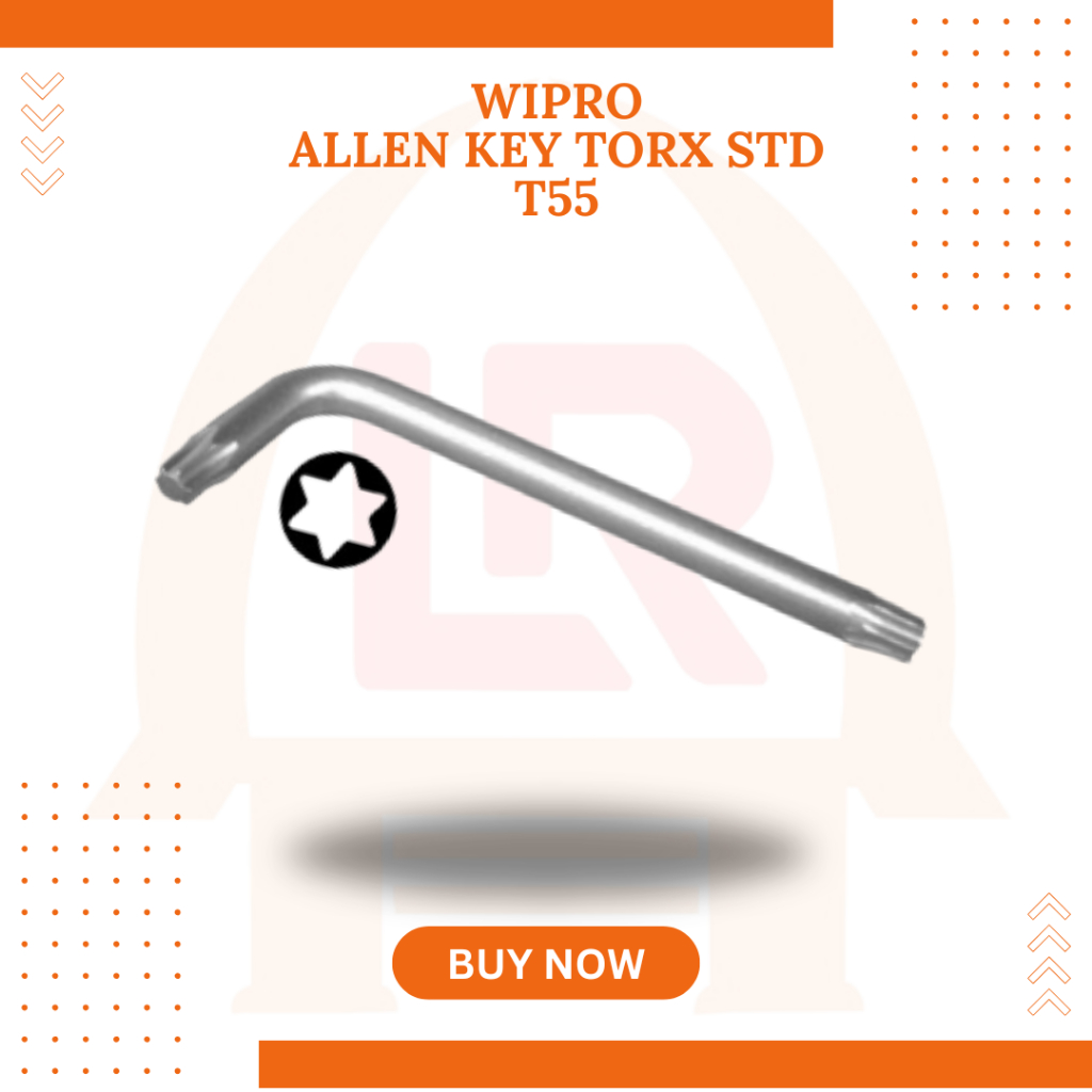 WIPRO ALLEN KEY TORX STD T55 KUNCI L BINTANG T55