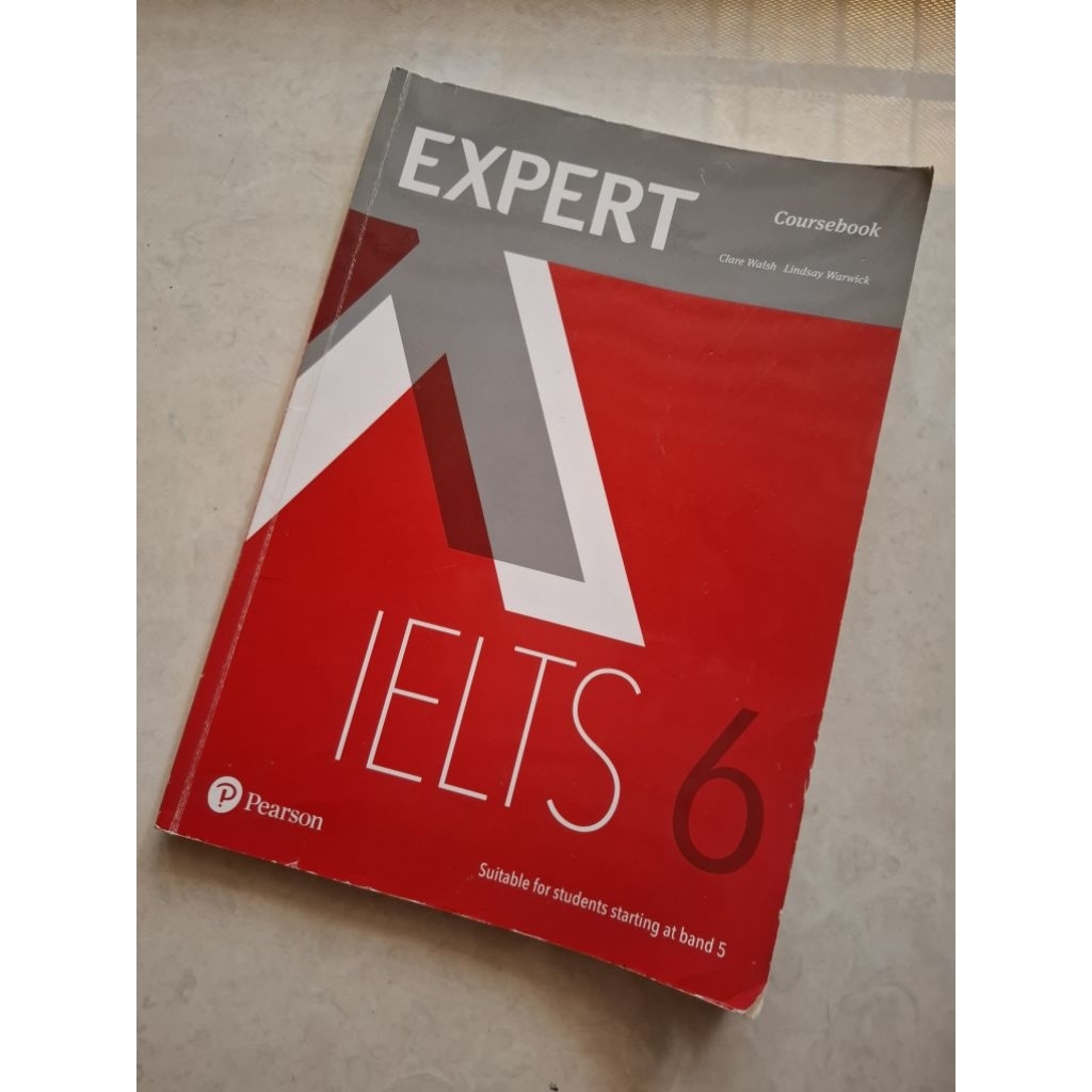 Buku IELTS 6 Expert Coursebook Pearson Buku Inggris SMA X XI XII Penabur Jakarta
