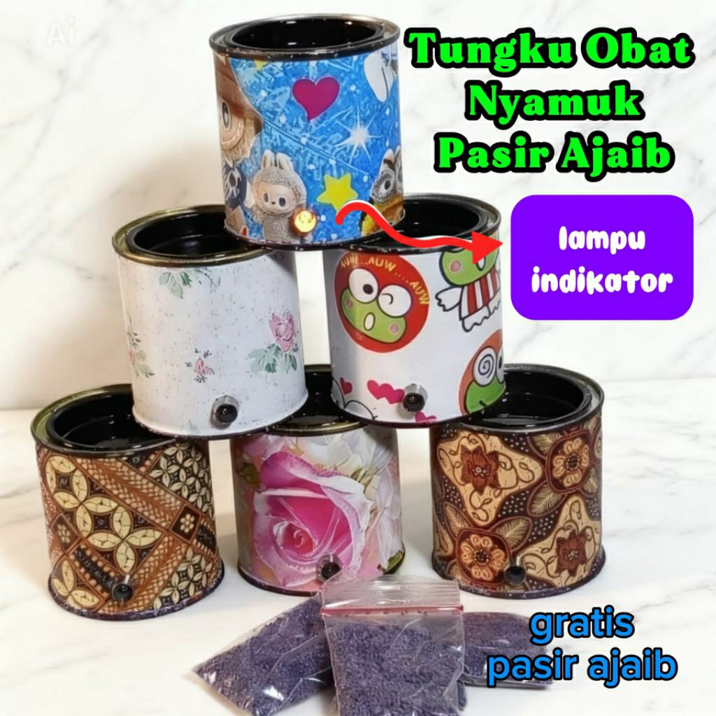 Tungku Elektrik Pasir / Tungku Pasir Ajaib / Pemanas Pasir Ajaib / Obat Nyamuk Ampuh / Tungku Obat /
