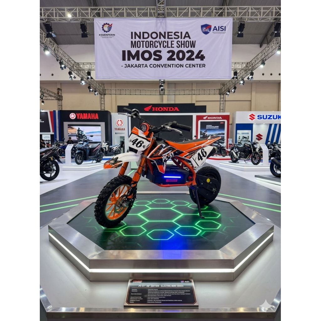 Motor Listrik Trail Anak 36V 500W – Mini Trail Keren, Powerful,aman buat anak kuat di pakai dewasa b