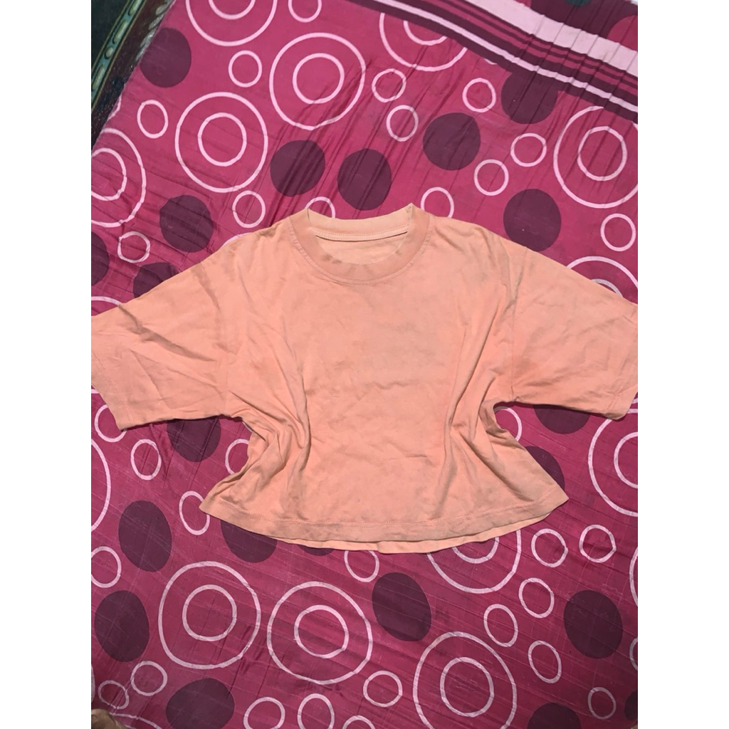 kaos crop/basic tee
