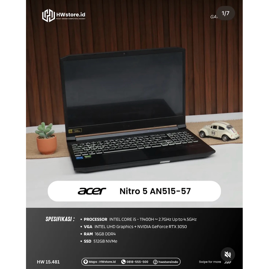 ACER Nitro 5 AN515-57-52BQ