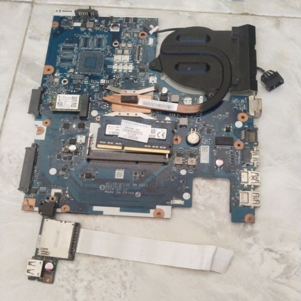 motherboard mainboard lenovo G40 30 bekas mati total