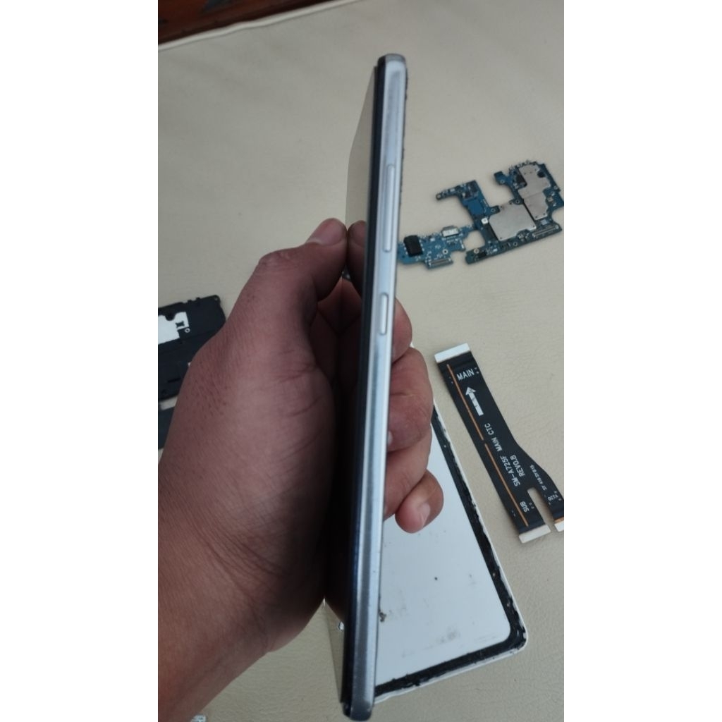 LCD SAMSUNG A72 Set Frame Copotan Original