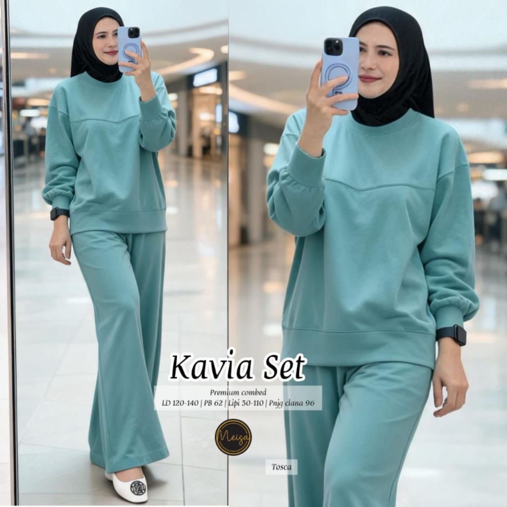 RESTOK BAJU DIERA  SET // KAVIA SET BY MEISA STORE