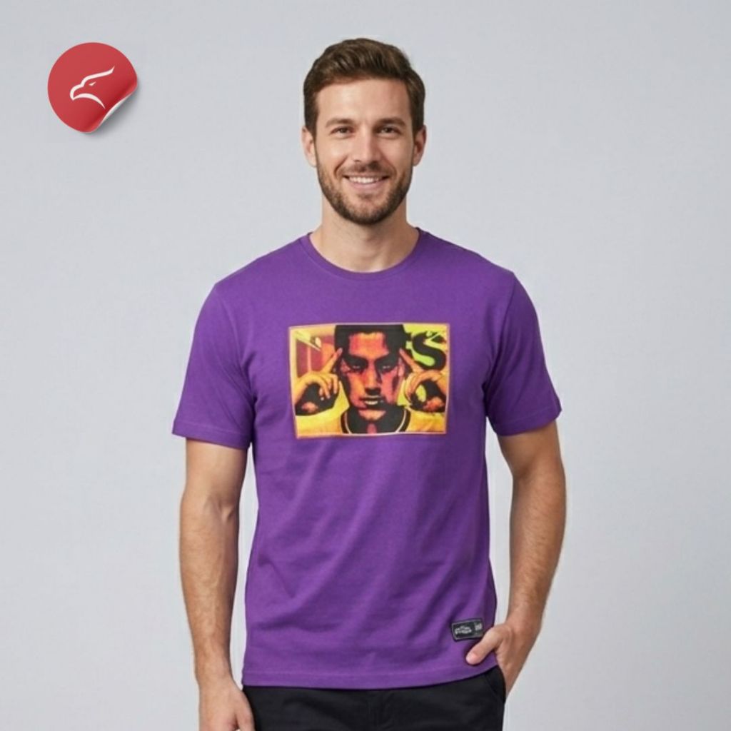 T-Shirt Jay Idzes Celebration Purple