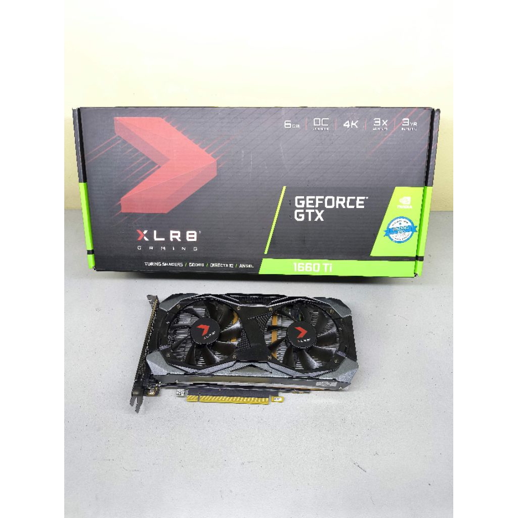 Vga Nvidia PNY GTX 1660 Ti 6Gb Bekas