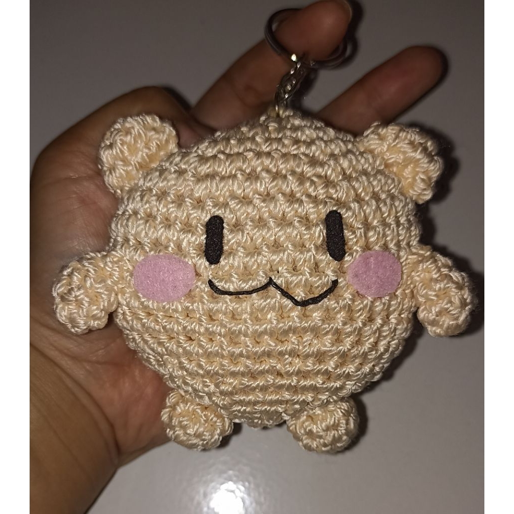 boneka bagcharm amigurumi truz ruru doll