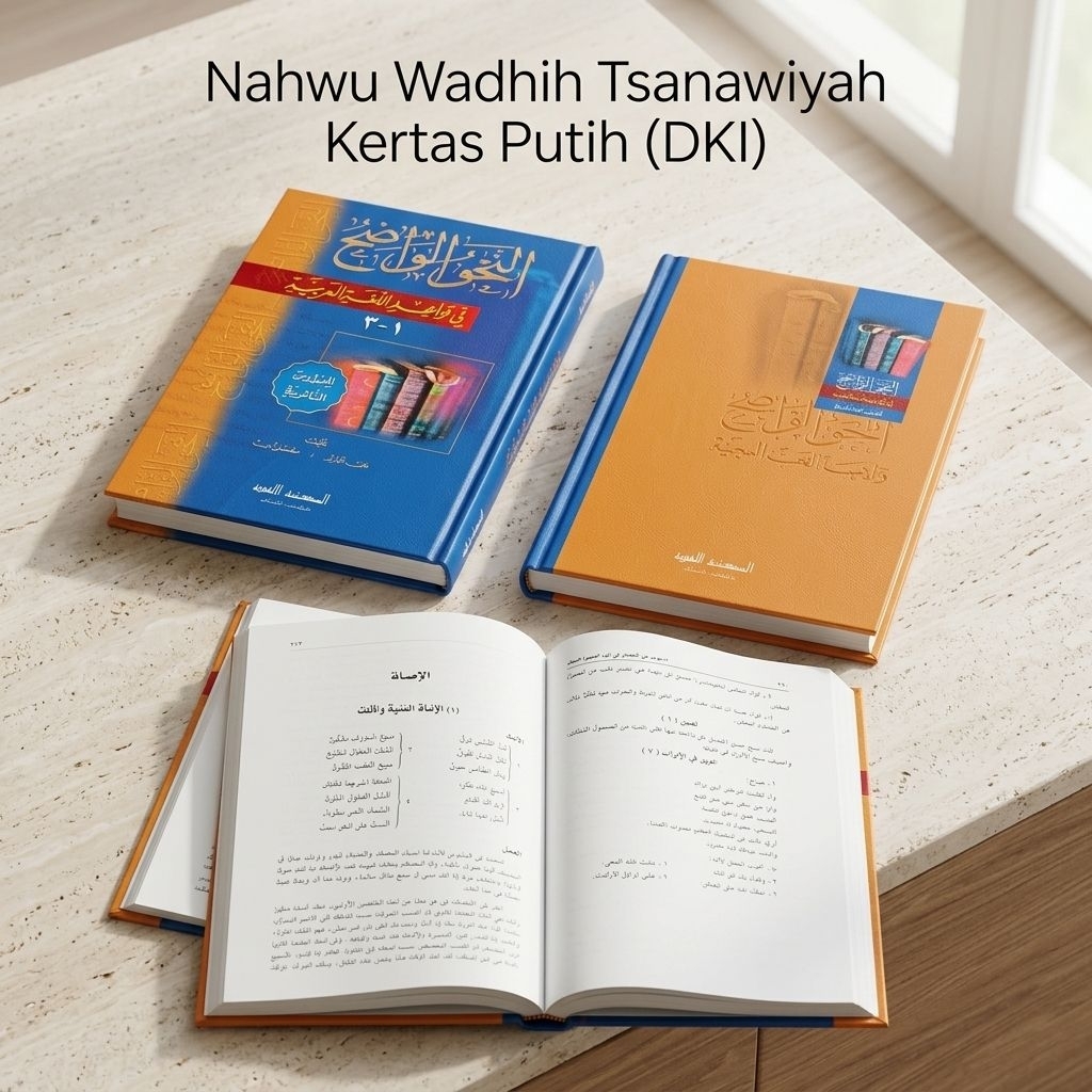 Nahwu Wadhih Tsanawiyah Kertas Putih (DKI)