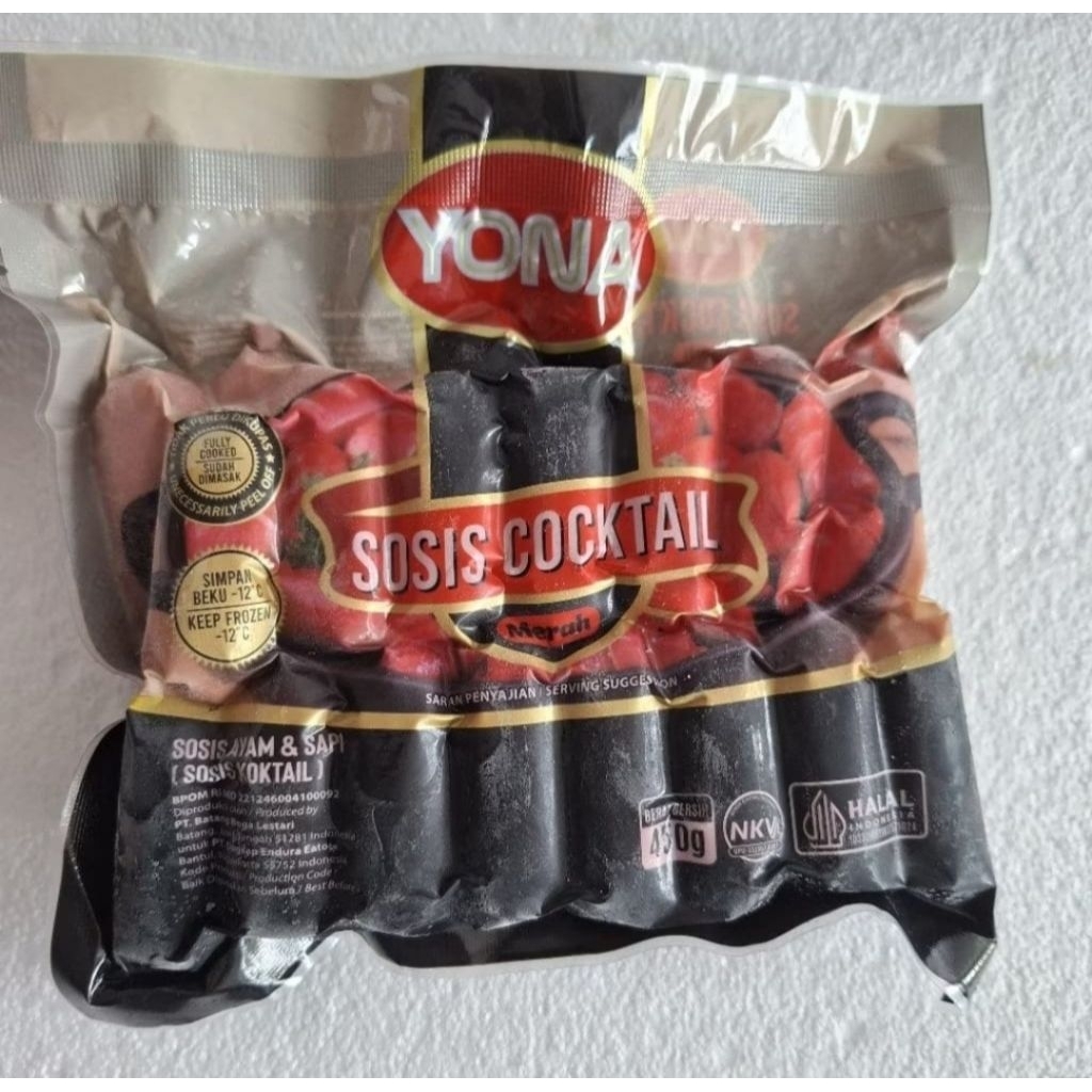 Yona Sosis Sapi Cocktail 450gr