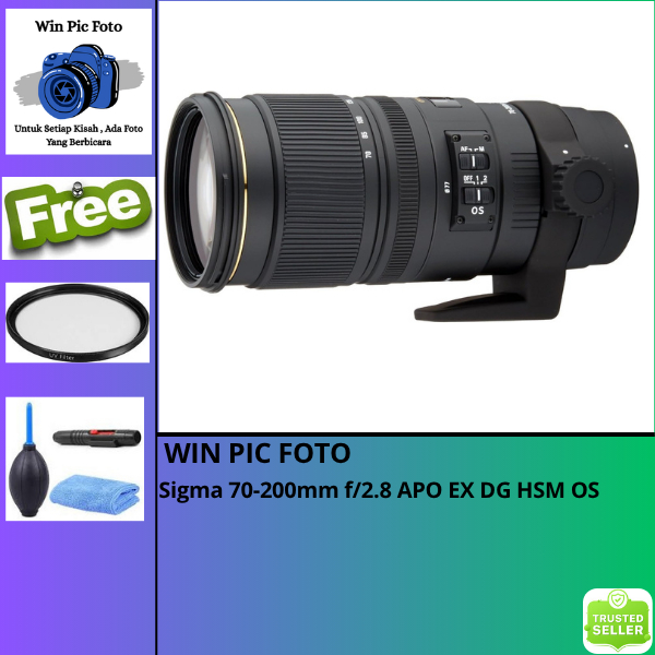 Lensa Sigma 70-200mmF/2.8 DG OS HSM for Nikon / sigma 70-200mm for nikon