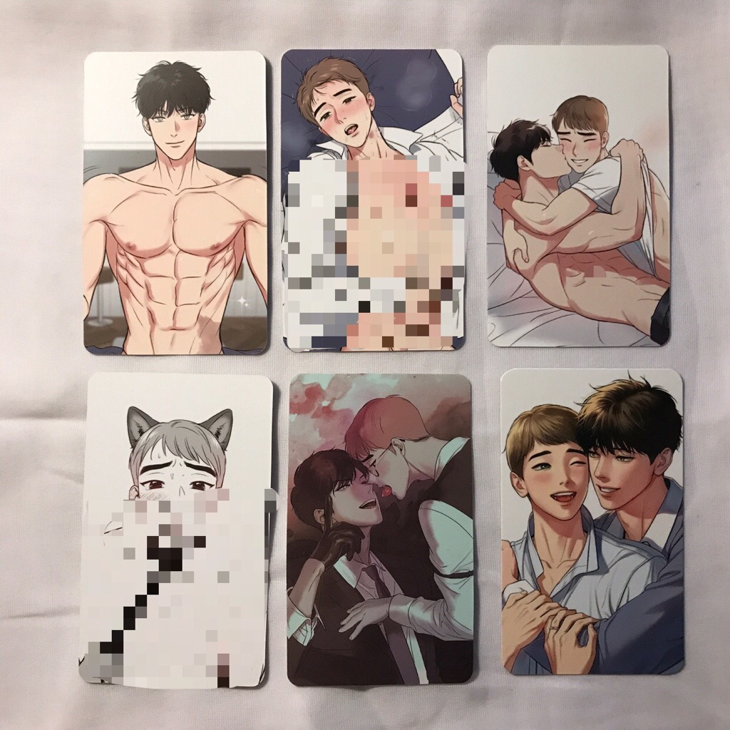 [SET 6 PC] PHOTOCARD OFFICIAL MD KOLBUK JINX MANHWA LEZHIN