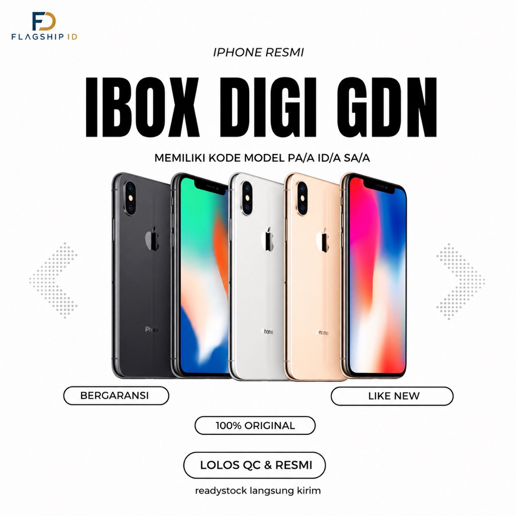 FLAGSHIP ID Ip Xs 64 gb 256 gb IBOX