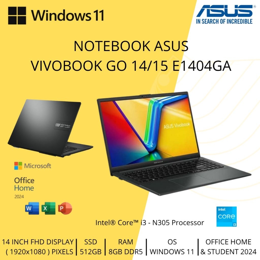 ASUS VIVOBOOK GO 14/15 E1404GA