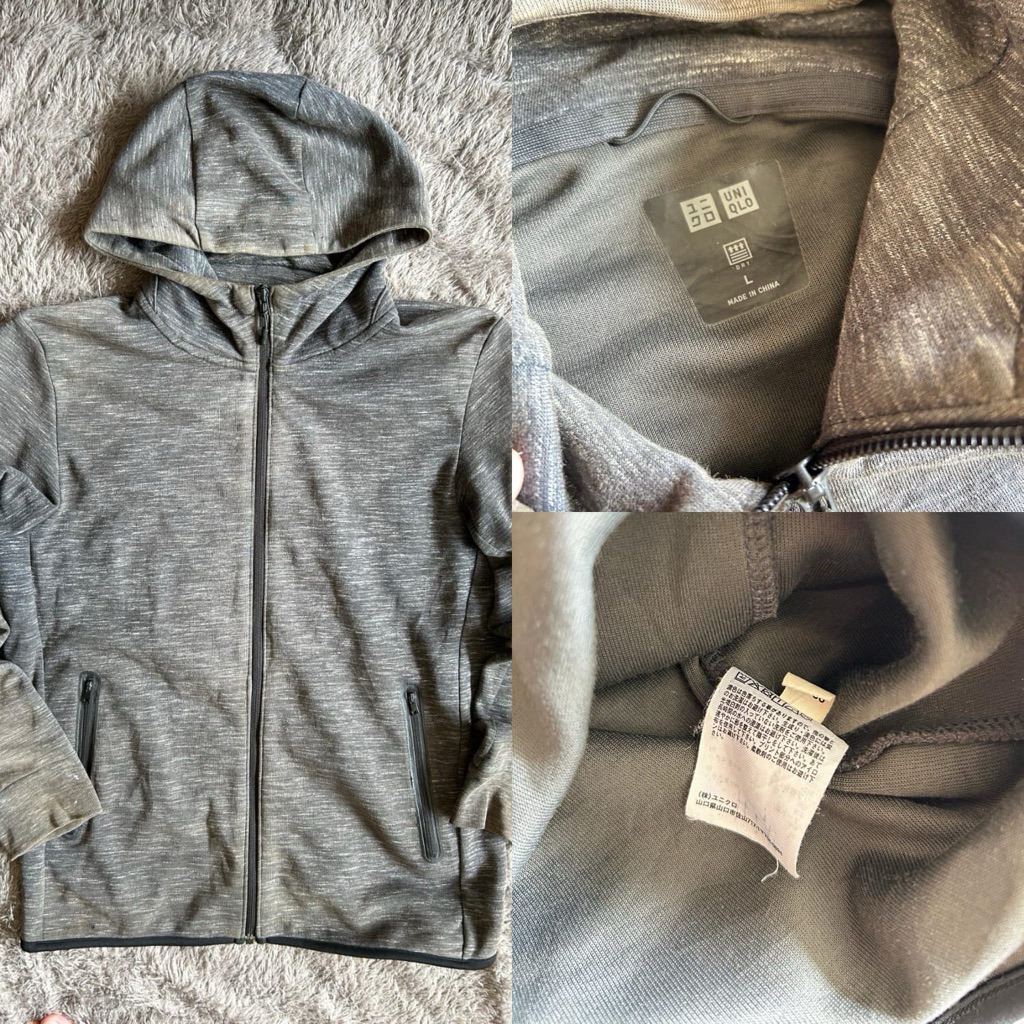 zipper uniqlo tech