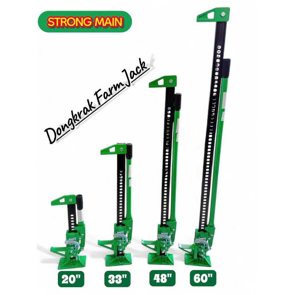 Farm Base Dongkrak Lift Jack Farm Jack 3 Ton - jack base 20"Inch,  33" Inch, 48" Inch, 60" Inch