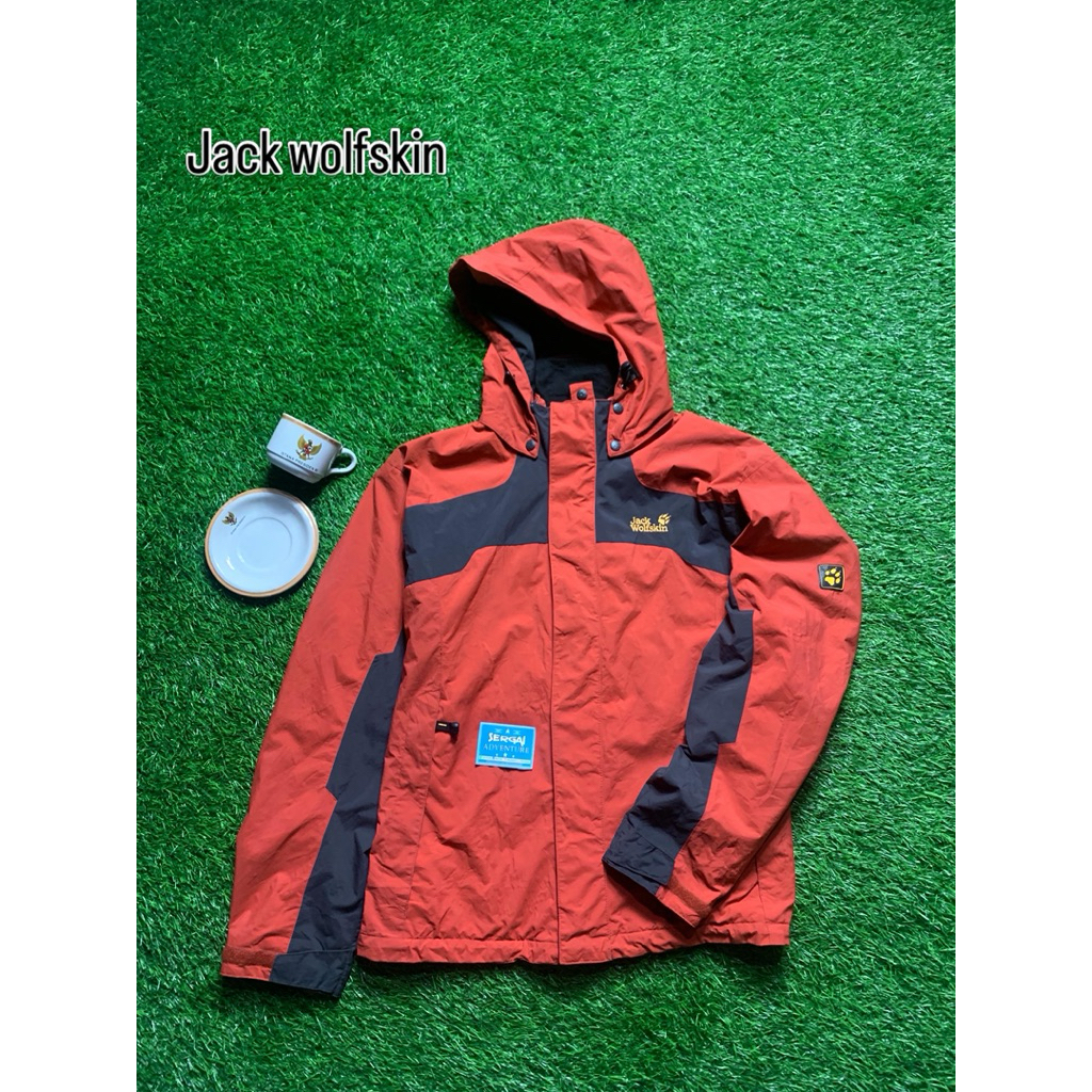 jaket outdoor jack wolfskin second