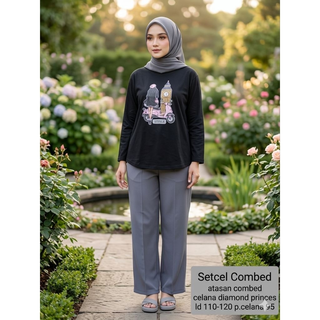 Set Combed Premium // Setcel Combed // Setcel Kaos Combed
