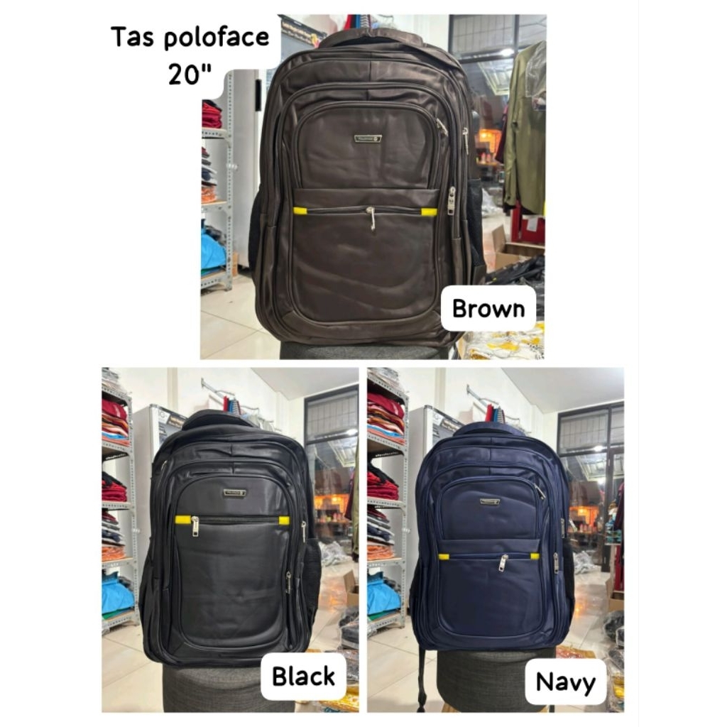 Tas Polo Pria Ukuran 20 Inch