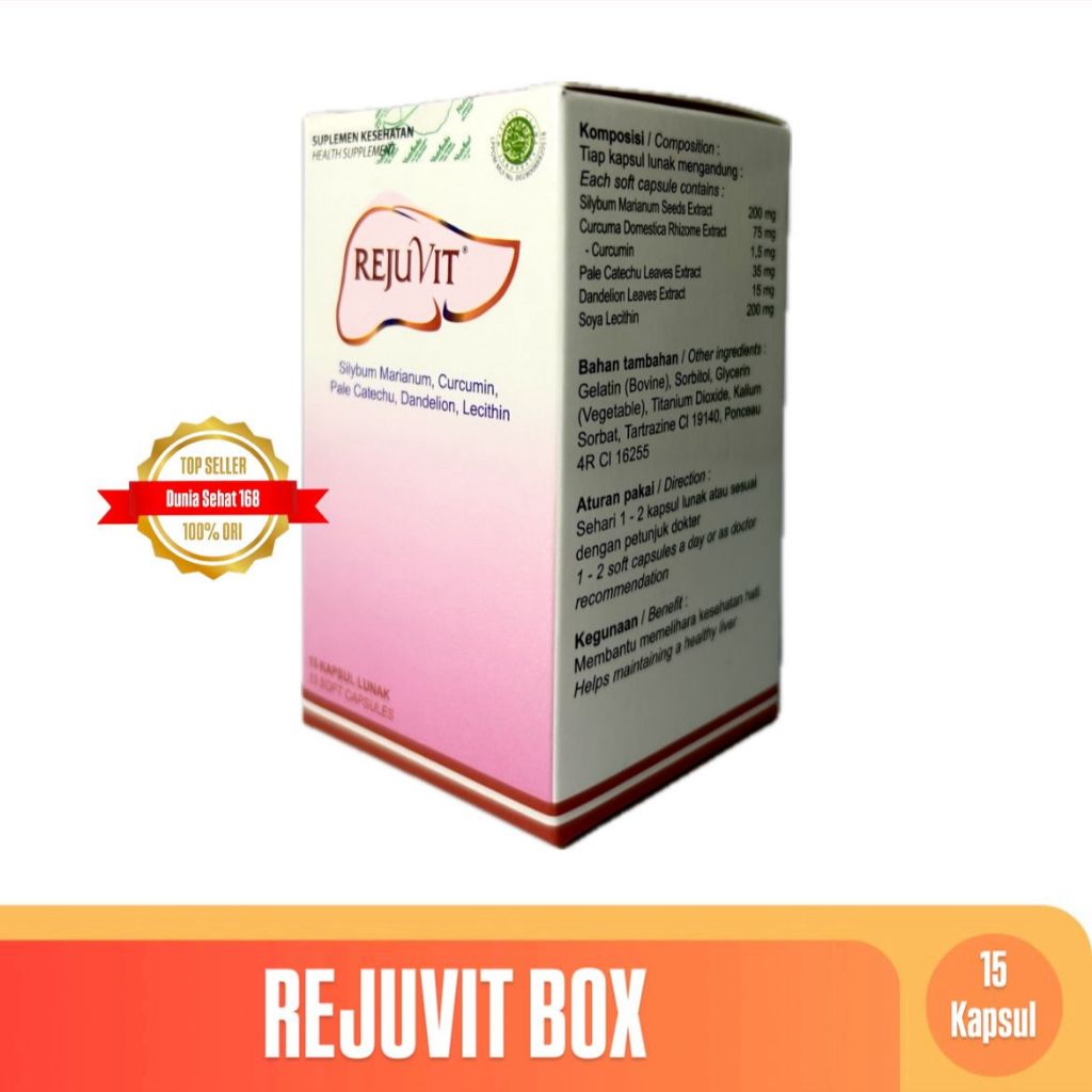 Rejuvit Box Isi 15 Kapsul