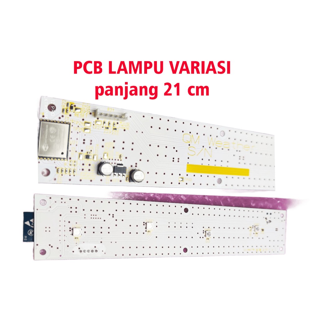 pcb lampu led variasi motor dll input 5v dc