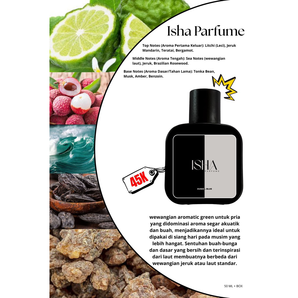 Isha Parfume Dunhil Blue