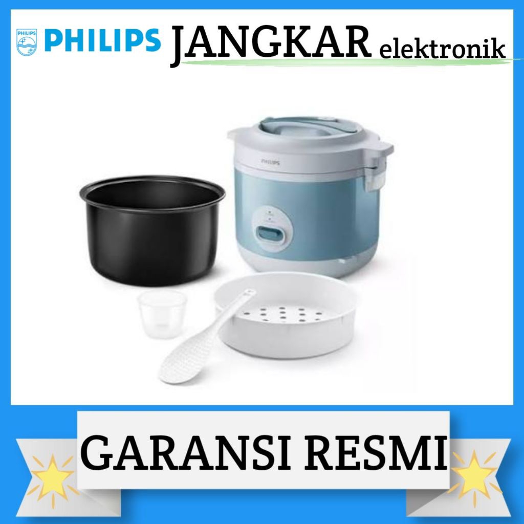 MAGIC COM PHILIPS ANTI LENGKET 1,8LITER HD-3003/PHILIPS MAGIC COM 1,8LITER HD-3003 GARANSI RESMI