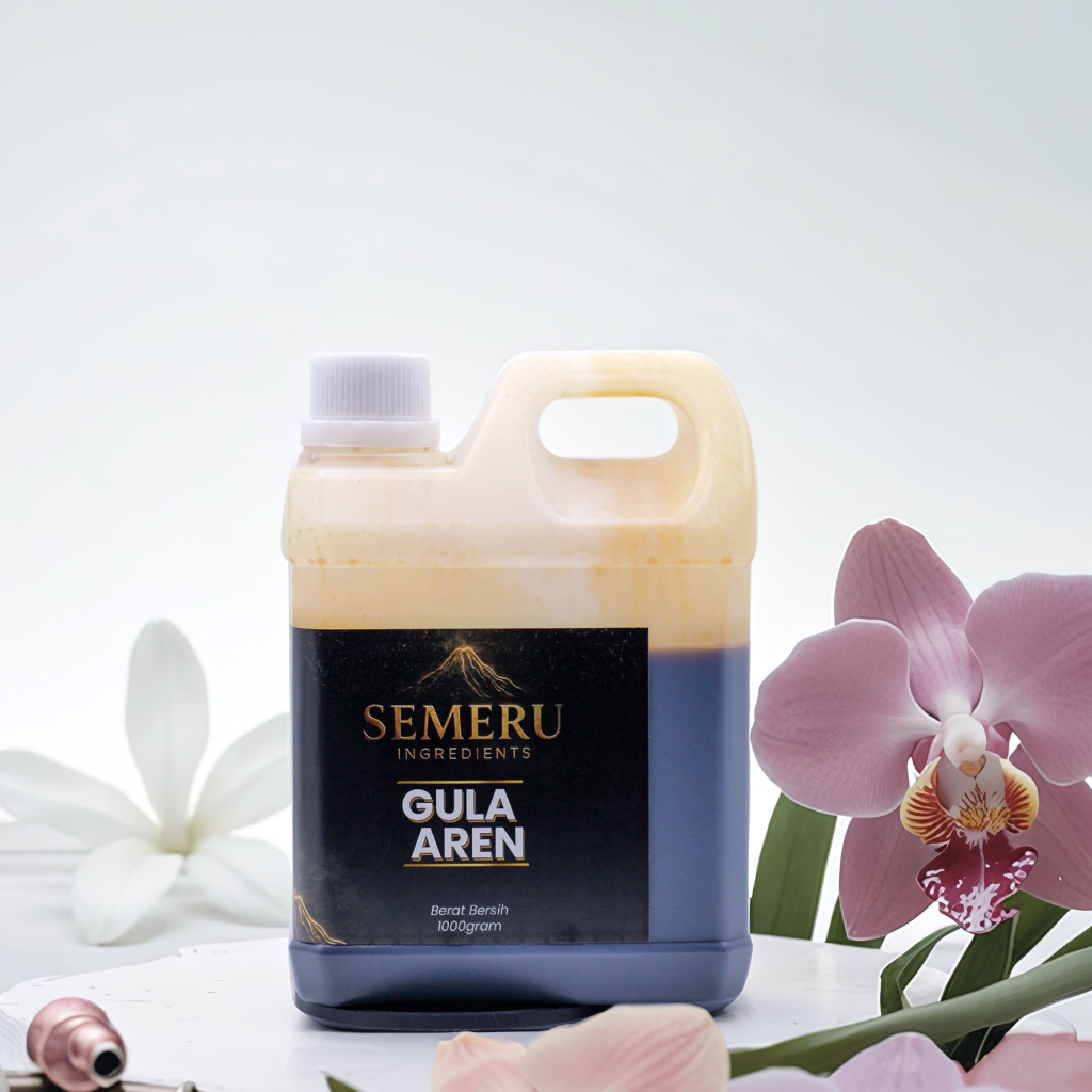 Gula Aren Cair 1kg - Gula Aren Semeru Sirup 1000gr