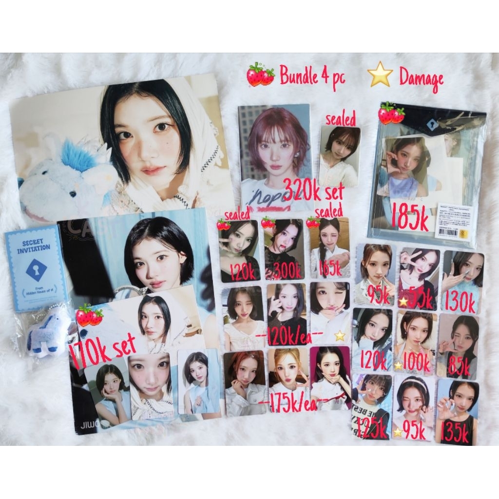 [READY] Hearts2Hearts H2H The Chase Style Focus 2an bnb Jiwoo Yuha photocard