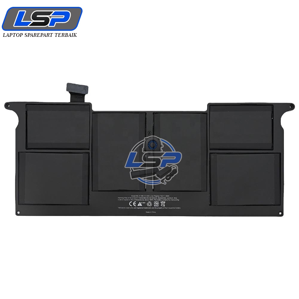 Baterai A1406 For Macbook Air 11 Inch A1370 2011