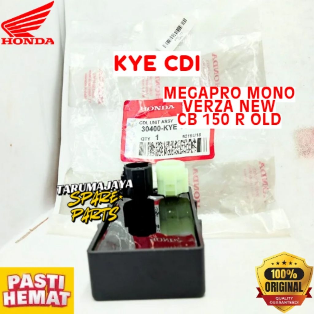 CDI ORIGINAL HONDA KODE KYE CDI MEGAPRO MONO, CDI VERZA NEW, CDI CBR R 150 OLD


