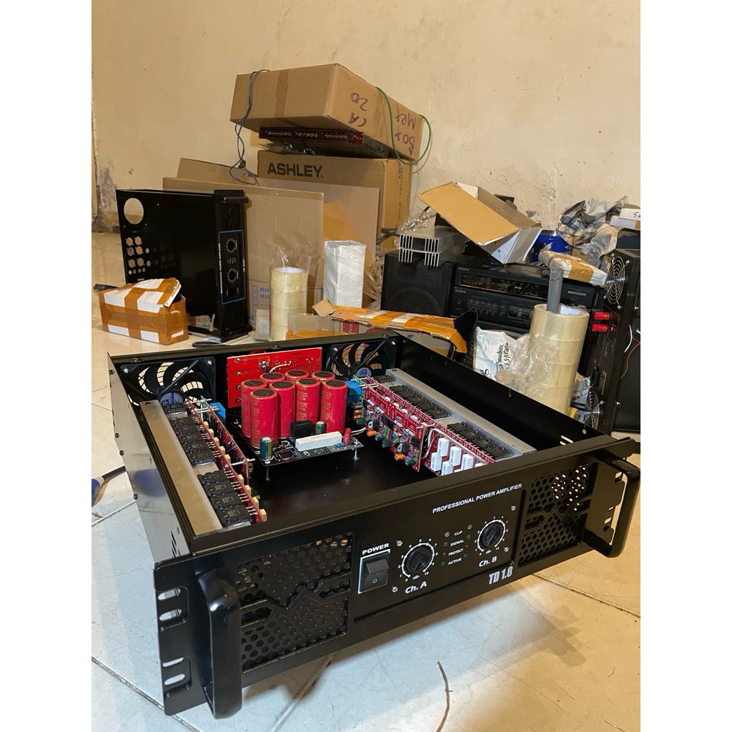 Power Amplifier BTL Tanpa Trafo Max 55vac
