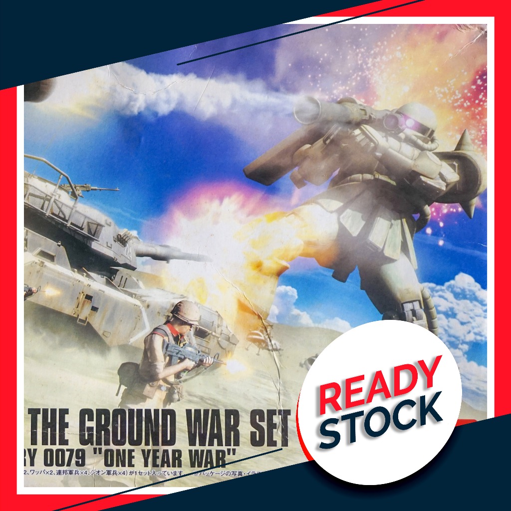 HGUCHG MS-06 Zaku The Ground War Set Gundam Bandai MIB
