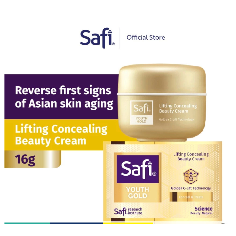 Safi Series Malaysia - SAFI Youth Gold Lifting Concealing Beauty Cream 16g | Youthful Skincare | Ant