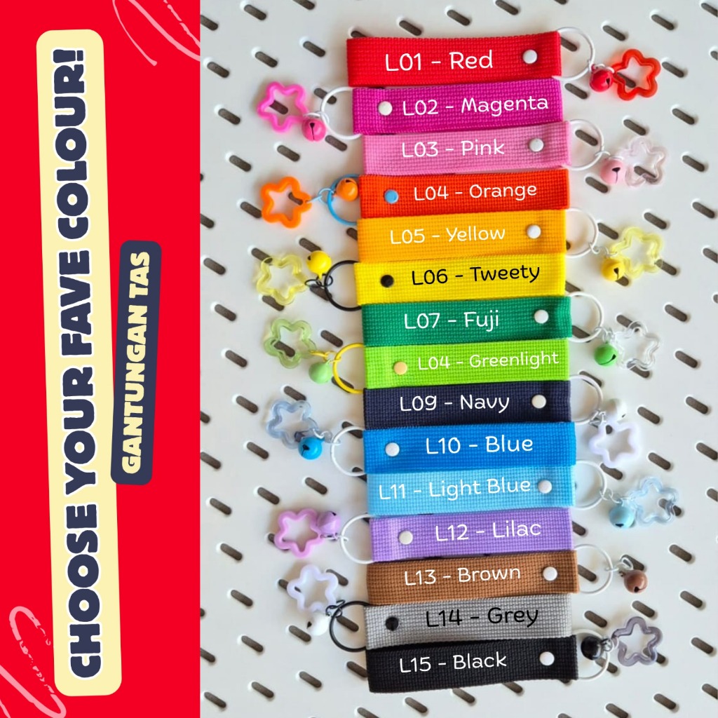 LANYARD PREMIUM NAME TAG TALI GANTUNGAN TAS KOPER NAMA CUSTOM