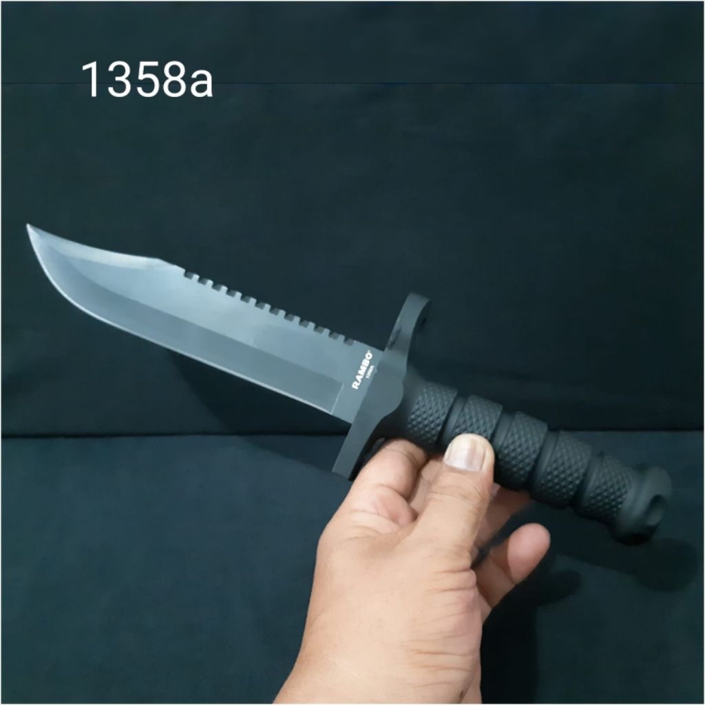 Pisau Taktis 1358a Pisau Survival Camping Outdoor