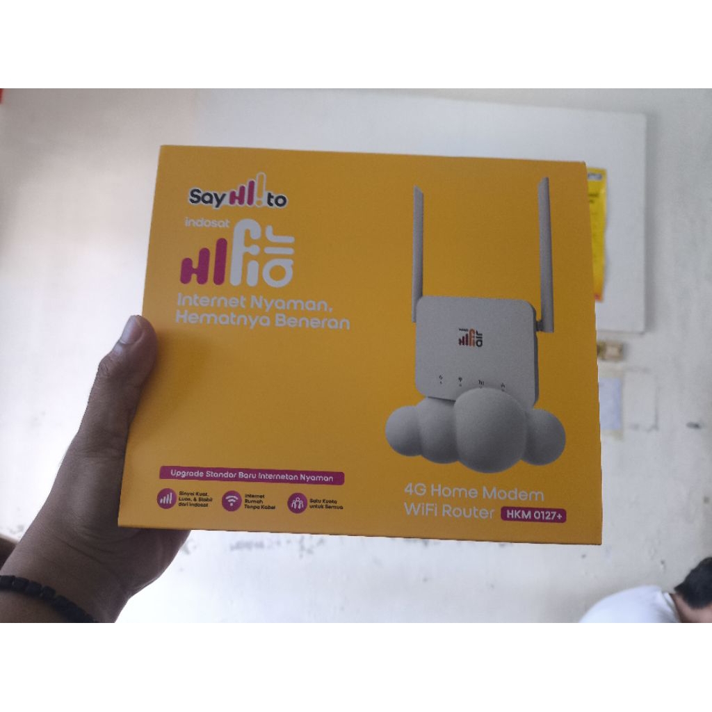 modem HKM im3  bonus kuota 50gb free kartu perdana 3gb